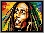 Grafika, Piosenkarz, Bob Marley